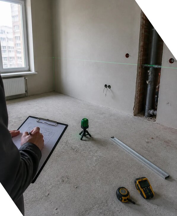 Приемка квартиры с предчистовой отделкой и экспертизой в Чусовой