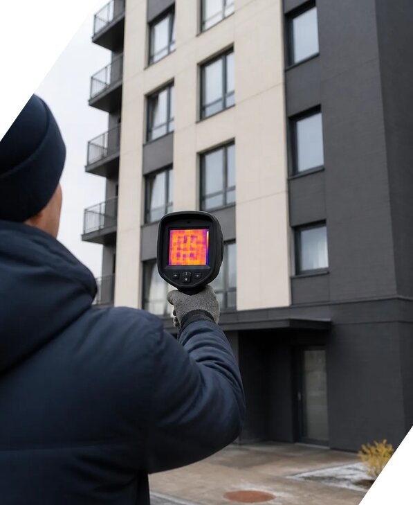 Тепловизионное обследование зданий в Чусовой от 5224 р. | ЭкспертизаРоссия